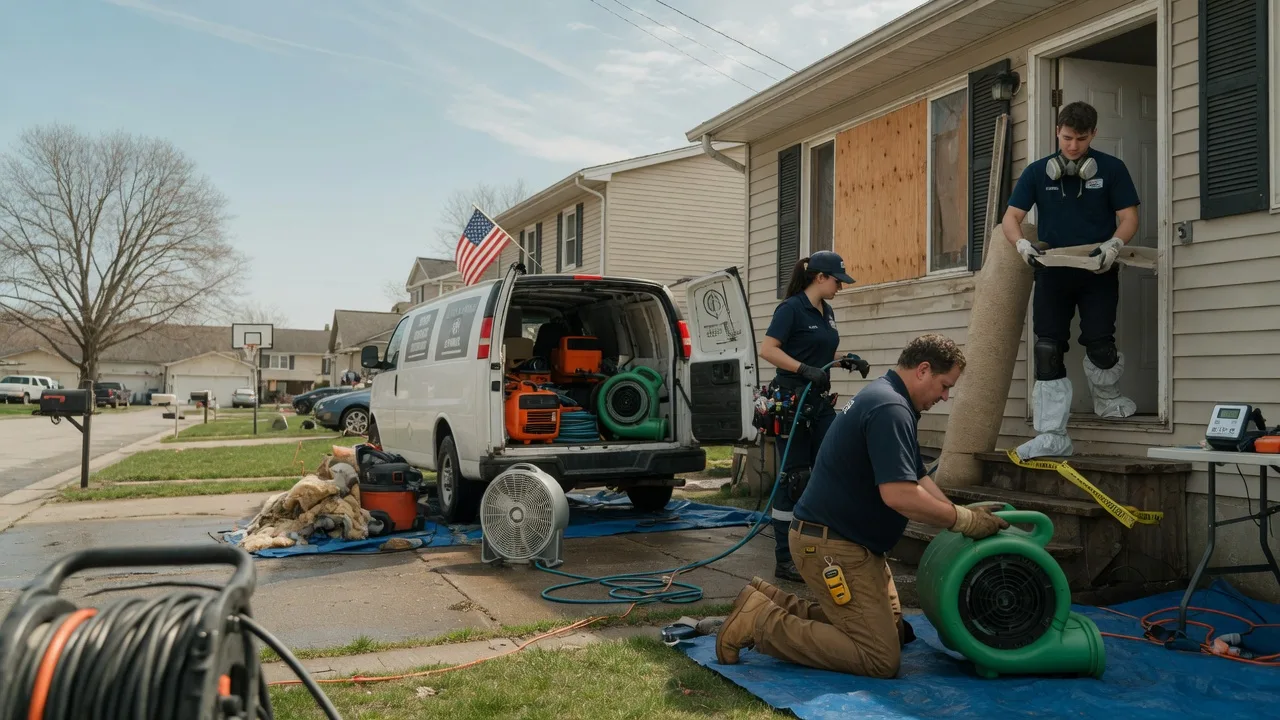 Water Damage Restoration in Rowlett, TX near me
